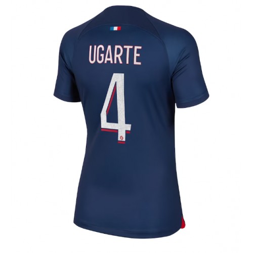 Fotbalové Dres Paris Saint-Germain Manuel Ugarte #4 Dámské Domácí 2023-24 Krátký Rukáv